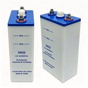 Batería Recargable Alcalina de Níquel-Cadmio (NiCD) GN22 KPL22 KL22P 1.2V 22AH de Baja Tasa de Descarga, IEC60623, Energía de Respaldo - Product Image 3