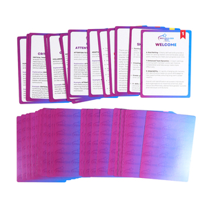 La stampa di giochi di carte personalizzate crea la tua domanda giochi di carte di conversazione <span class=keywords><strong>con</strong></span> scatola rigida - Product Image 6