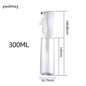 Nueva botella de spray de espuma continua de 200ml / 300ml, adecuada para jabón de manos para limpieza del hogar, botella de espuma fina - Product Image 2