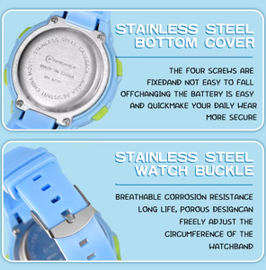 Reloj Digital con Retroiluminación EL, Venta al Por Mayor Directo de Fábrica, Relojes Baratos, Cronómetro, Reloj Digital de Plástico, Formato 12/24 Horas - Product Image 3