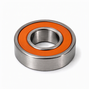 Roulement à billes hybride céramique en acier inoxydable S695C-2OS 5x13x4mm avec joints orange pour moulinets de pêche - Product Image 5