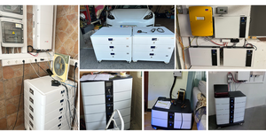 แบตเตอรี่ลิเธียมเก็บพลังงาน 5KWh-20KWh 5-10kWh 51.2V แบบต่อพ่วงได้ รองรับระบบไฮบริดกริด AC เกรด A - Product Image 4