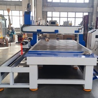 Routeur CNC 4 axes à double broche MT1325L pour le tournage et le fraisage du bois, système de contrôle DSP, broche 3KW, course de 1300x2500mm