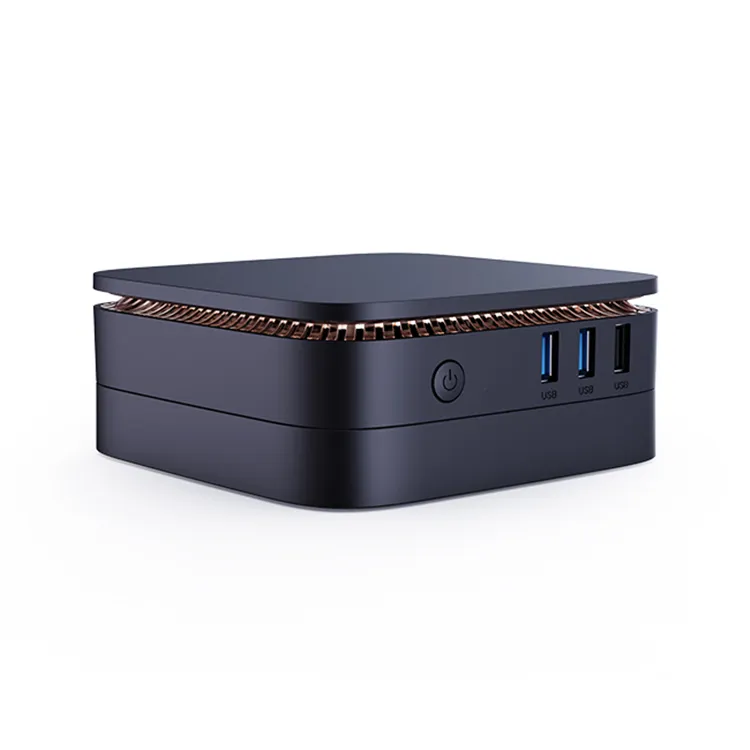 Oem Odm Ak1 Plus Mini Pc Fabrikanten Win11 Os Ak1plus Intei N95 Cpu Wifi5 2.4G/5G Kantoorcomputer Mini Pc Voor Zakelijk Gamen