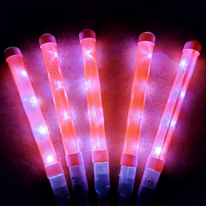 Bâton lumineux LED coloré pour enfants, clignotant et brillant dans le noir, idéal pour les concerts, les fêtes, les cadeaux, Pâques, bâton lumineux en plastique LED, bâton lumineux en forme de bonbon - Product Image 1