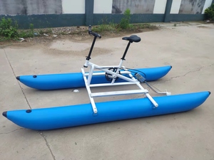 Opblaasbare Waterfiets Sportuitrusting <span class=keywords><strong>Water</strong></span> Driewieler Fiets Opblaasbare Fiets Voor Outdoor Activiteit - Product Image 4
