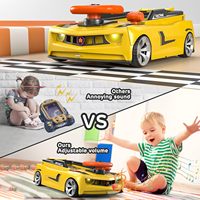 Jouets de voiture de course de simulation d'aventure pour enfants, jeu éducatif musical avec volant de direction pour garçons et filles, cadeaux d'anniversaire et de Noël