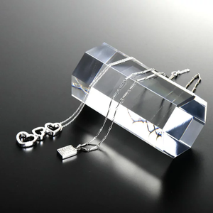 Bloc de présentation octogonal transparent en acrylique massif 50x50x75mm, support cylindrique octogonal pour accessoires - Product Image 5