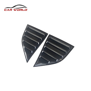 2008-2017 for ABS Plastic Gloss Black Side <b>Window</b> Vent <b>Cover</b> Scoop Windshield Vent Body Part - Product Image 4
