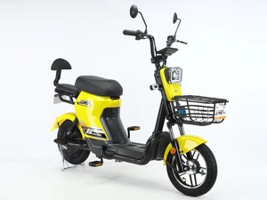 Bicicleta Eléctrica Económica con Batería de Plomo-Ácido de 48V 20AH, Motor Trasero sin Escobillas de 350W, Cuadro de Acero, Largo Alcance, para Uso Urbano - Product Image 2