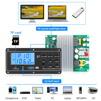 VIRE 2.1 Kanal D Sınıfı Amplifikatör Kartı 200W Subwoofer NE5532 Düşük Geçişli Filtre TPA3251 Dijital Ses Alıcı Amfi