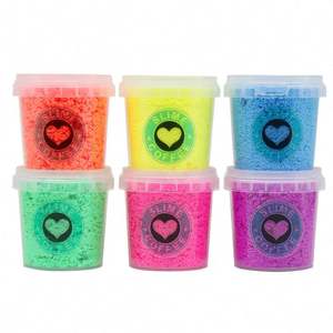 Arcilla Mágica de 24 Colores para Niños, Arena Hidrófoba que No se Mojada, Arcilla Hecha a Mano, Perlas Pintadas, Materiales de Espuma, Copo de Nieve - Product Image 1