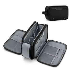 Nouvelle trousse de toilette à séparation sèche et humide, sac de rangement pour cosmétiques de voyage, portable - Product Image 2