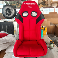 Siège de simulateur de course le plus vendu en usine, sièges baquets de voiture originaux en suède Bride Low Max, siège de course de luxe
