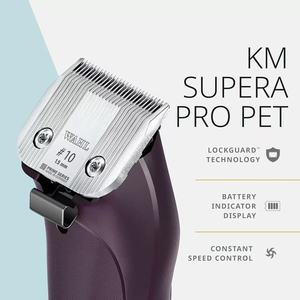 <span class=keywords><strong>Cortadora</strong></span> <span class=keywords><strong>de</strong></span> <span class=keywords><strong>Pelo</strong></span> Profesional <span class=keywords><strong>para</strong></span> Mascotas Supera, Ecológica, <span class=keywords><strong>de</strong></span> Acero Inoxidable, 2 Velocidades, Silenciosa, Inalámbrica, con Cuchillas Intercambiables - Product Image 4