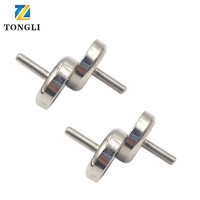 Super fort NdFeB néodyme fer bore intérieur/extérieur LED écran Pot aimant fileté goujon D12 D10 D16 M3 M4 M6 soudage