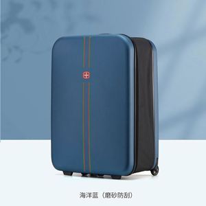Foldable Rolling Suitcase with Handle - Lightweight 20'/24" Carry on Luggage for Business Travel & Promotional Corporate <b>Gifts</b> - Product Image 3