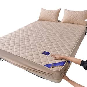 Protector de Colchón, Cubre Colchón Individual, Cubrecama Estilo Hotel, Antiácaros, Terciopelo de Leche - Product Image 5