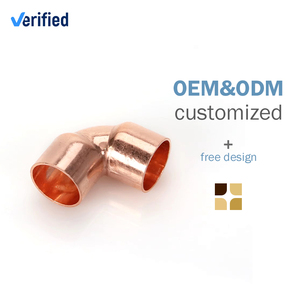 Nxf 90 Đồng khuỷu tay ASTM b280en12735/jish3300 <span class=keywords><strong>m</strong></span>ông hàn ống Phù hợp kết nối UNS c11000/c12200 DN15-1200 <span class=keywords><strong>m</strong></span>ịn đúc - Product Image 5