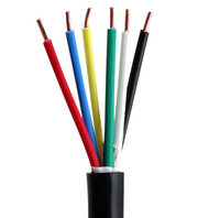 Câble de commande multiconducteurs Guowang LSZH-KVVP robuste en cuivre isolé XLPE avec gaine en PVC - 1*16,0 mm pour la construction