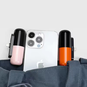 <span class=keywords><strong>Batterie</strong></span> <span class=keywords><strong>externe</strong></span> magnétique mini capsule personnalisable avec logo, 5000 mAh, portable de poche, chargeur universel à branchement direct pour mobile - Product Image 2