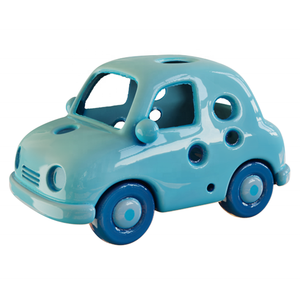 Vente en gros sur mesure décoration d'<span class=keywords><strong>aquarium</strong></span> petit <span class=keywords><strong>aquarium</strong></span> décor céramique bleu abris en forme de voiture animaux aquatiques cabane à poissons grotte - Product Image 1