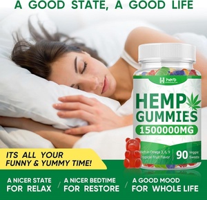 פרטי התווית תוספת כוח שמן קנבוס טהור אשוגנדהא l-תאנין תוספת הרפיה טעים עבור תוספי צמחים - Product Image 5