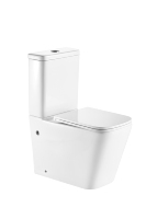 Vente en gros de toilettes modernes de haute qualité pour hôtels, toilettes en P-Trap Sanitaires Placard à eau Inodoro Toilette deux pièces montée au sol