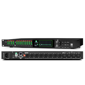 LD448 8-Channel Digital Audio Processor DSP With XLR Connectors And <b>USB</b> <b>Control</b> Rack Mountable - Product Image 1