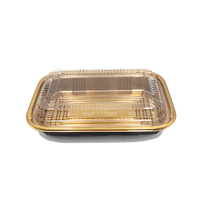JY-815 umwelt freundlicher Deckel mit kleinen Ohren Food Box Rechteck Sushi Food Container Packbox