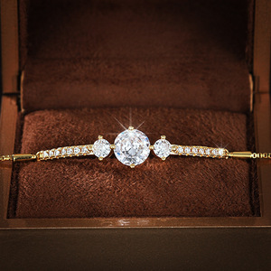 Bracciale a Catena Box per Donne, Regolabile, Elegante, per Uso Quotidiano, Gioiello Chic - Product Image 2