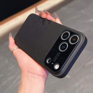 Funda de piel sintética minimalista con ventana grande para iPhone 17 Pro Max, recortes precisos, cobertura total, a prueba de golpes - Product Image 2