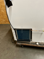 Bobine d'évaporateur en cuivre 2 CV pour la réfrigération, état neuf et d'occasion, pour entrepôt frigorifique agricole, condenseur en aluminium, type refroidisseur d'air