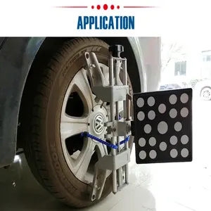Gran oferta, abrazadera de alineación de rueda 3D, tamaños de abrazadera de rueda de 10 "a 22", accesorios estándar para máquina de alineación de ruedas 3D