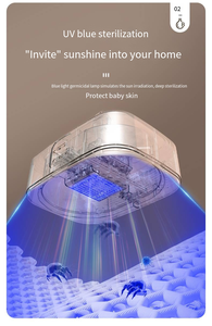 ミニスチームアイアンポータブル衣類乾燥機スマート電気折りたたみ式空気乾燥機衣類速乾性int - Product Image 4