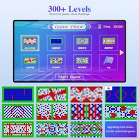 Piso LED Interactivo para Juegos de Niños Más Vendido, Rejilla Luminosa de 30x30cm para Juego de Rayuela