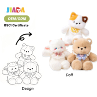 Jouets en peluche animaux de course personnalisés au design amusant : éléphant, chat, mouton, ours en peluche, lapin – Vente en gros