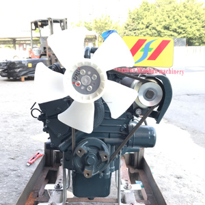 Mesin YC4100 YC4108 YC4112 Z602 Z722 2 kepala silinder 13.3HP 3600rpm D1803 D1703 V1505-T Z482 perakitan Motor mesin utuh