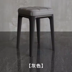 Sillas Modernas Grandes para Sala de Estar y Comedor, Bancos Apilables, Taburetes de Maquillaje, Tapizados en Cuero, Hierro, Comerciales, Portátiles - Product Image 4