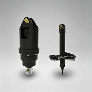 Mini-tarière hydraulique avec moteur et engrenage pour excavatrices de 1 à 50 tonnes, 205 bars - Product Image 1