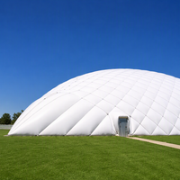 Dôme Gonflable Sportif Moderne Personnalisé – Tente d'Entrepôt Professionnelle pour Équipement de Course, Logo, Membrane d'Air, Salle de Football, Stade
