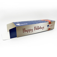 Boîte à pâtisserie rectangulaire personnalisée en gros pour le festival de Noël, boîte à gaufres, boîte à biscuits, boîte à gâteaux, emballage en papier, boîte en carton avec logo