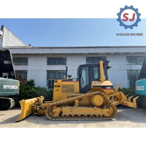 รถดันดินตีนตะขาบ Caterpillar D5M มือสอง ได้รับการรับรองมาตรฐาน CE ชั่วโมงการทำงานต่ำ เครื่องยนต์เดิม 110 แรงม้า เกียร์ แบริ่ง ระบบไฮดรอลิก | - Product Image 2