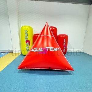 Tùy Chỉnh <span class=keywords><strong>Inflatable</strong></span> Tam Giác Đánh Dấu Phao <span class=keywords><strong>Inflatable</strong></span> Tam Giác Bơi Phao Kín PVC Tam Giác Phao Bơm Hơi - Product Image 2