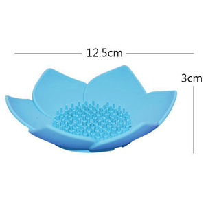 Khô Thanh Xà Phòng Chủ Tự Thoát Nước Thác Xà Phòng Khay Sen Silicone Món Ăn Xà Phòng Cho Bồn Rửa Nhà Bếp Phòng Tắm Bồn Tắm - Product Image 4