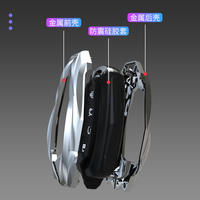 Housse de clé télécommande en alliage de zinc pour Chevrolet Chevy Camaro Malibu Cruze Spark Volt Bolt Trax Sonic