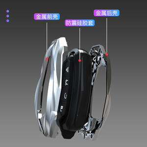 Funda Protectora de Aleación de Zinc para Llave de Coche Chevrolet Chevy Camaro Malibu Cruze Spark Volt Bolt Trax Sonic - Product Image 5