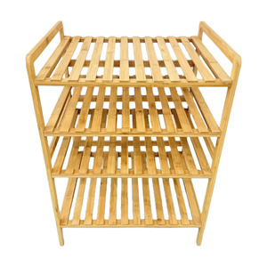 Bamboo <b>Shoe</b> <b>Rack</b> Multi Layer <b>Storage</b> For Home Dormitory Entrance Balcony Small Space Use - Product Image 1