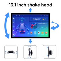 Radio Elektronik otomatis gaya baru, pemutar DVD Mobil Universal Octa Core untuk mobil Quad Core Radio Android