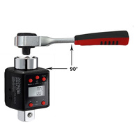 Kunci Torsi Digital Torsi Tinggi 1.5-600N.m Adaptor Meter Torsi Layar Elektronik Alat Industri OEM Baja Karbon